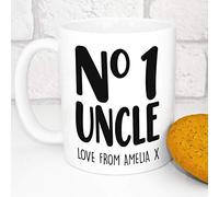Personalised Mug - Add Your Own Message - Custom Number 1 Mug - No 1 (Uncle)