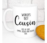 Personalised Mug - Add Your Own Name or Message - World's Best (Cousin)