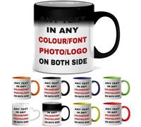 Personalised Mug - Add Your Text, Picture, Design or Logo on This Ceramic Coffee Mug 11oz. Both Sides-Customised Photo Mugs Gifts idea for Birthday,Anniversary,Other Special Moments Same Day Dispatch