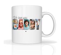 Personalised Mug Fathers Day Gift Custom Photo Mug Gifts for Dad 11oz Ceramic Coffee Cup Best Dada Ever Daddy Birthday Presents (We Love You Daddy)