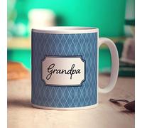 Personalised Mug for Grandpa - Present for Birthday - Gift for Christmas - Add Your Own Message - 11oz Ceramic Cup