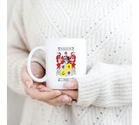 Personalised Mug - Heraldic Surname Design - Ceramic Coffee Cup - 11oz / 310ml - Heritage Inspired Gift