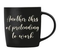 Personalised Mug with Custom Text - Coffee Mug for Men & Women - Black