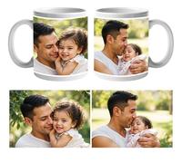 Personalised Mug with Photo Collage Personalised with 10 Photo School Home Office Cup Work Desk Novelty Mugs for Work Colleagues, Great Gift Christmas Birthday Present 160-Personalised2Photo-Mug