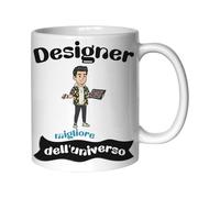 Personalised Mugs - Original and Funny Ceramic Gift Idea 350 ml - Funny Mugs for Birthday Gift, Christmas Gift or Anniversary Gift (Designer Men)