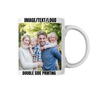 SelfHold Personalised Mugs with Photo and Text - Personalised Cup & Customised Mug Gift for Family, Birthday, Anniversary, Mum, Dad, Husband, Wife, Business Branding, and for Everyone!