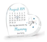 Personalised Mummy Gift from Son - Day You Became My Mummy Keepsake, Birthday Gift for Mum from Son, Acrylic Plaque Sign
