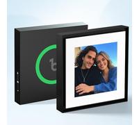 Personalised Music Album Fridge Magnet - Can Play Songs & Adjust Volume - Custom Music Player Refrigerator Magnet with Photo & Picture, Christmas Anniversary Valentine's Day Gifts for Couples Him Her