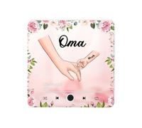 Personalised Music Fridge Magnet - Custom Heart Spotify Fridge Magnet with Engraved Name - Gifts for Mum Birthday, Mother’s Day, Anniversary, Home Decoration (Style 3)