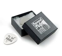 Personalised 'My Dad Rocks' Guitar Pick/Plectrum - Engraved with your custom text