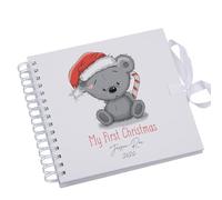 Personalised My First Christmas Scrapbook Photo Album Memory Keepsake