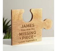 Personalised My Missing Piece Jigsaw Coaster