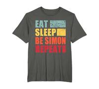 Personalised name Eat Sleep Be Simon T-Shirt
