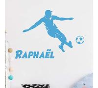 Personalised Name Stickers | Personalised Name Sticker - Children's Room Wall Decoration | 2 Sheets of 30 x 35 cm and 60 x 30 cm - Ice Blue