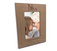 Personalised Nan In Loving Memory Remembrance Photo Frame Live Without You FW547 (5 x 7 Inch)