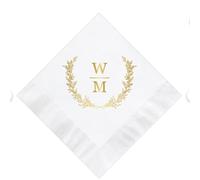 Personalised Napkins for Birthday, Personalised Wedding Napkins with Name, Personalised Birthday Napkins, Disposable Napkins, Decorative Disposable Napkins, Vanity Fair Everyday