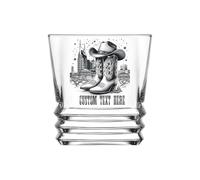 Personalised Nashville Country Music Glass, 315ml, Stemless, Clear