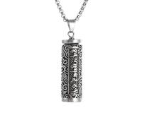 personalised necklace Biblical Buddhist Pendant for Women Six Character Mantra Gauu Box Can Open Sachet Necklace Fortune Jewelry gifts