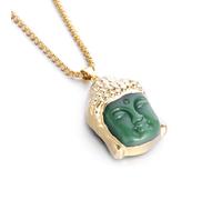 personalised necklace Gautama Buddha Statue Pendant Buddhist Faith Prayer Necklace Amulet of Men and Women Fashion Jewelry gifts