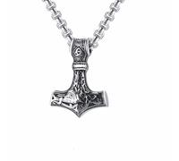 personalised necklace Stainless Steel Mjolnir Thr Pendant Norman Mjolnir Necklace Norman Mjolnir Necklaces gifts