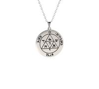 personalised necklace Vintage Protection Secret The Third Pentacle of Mars Solomon Occult Pendant Necklace Amulet Jewelry