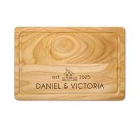Personalised New Home 2 Engraved Small Wooden Chopping Board Cheese Board Serving Board Cutting Novelty Gift Birthday Christmas Housewarming Wedding