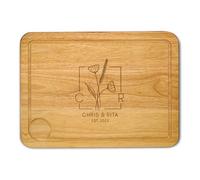 Personalised New Home Engraved Wooden Chopping Board Cheese Board Serving Board Cutting Novelty Gift Birthday Christmas Housewarming Wedding