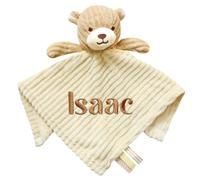Personalised Newborn Baby Luxury Bear Comforter Blanket Gift