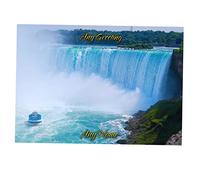 Personalised Niagara Falls Greeting Card (Birthday, Christmas, Any Occasion) - Custom Card for Him or Her Male Female Family Kids Boys Girls any Age
