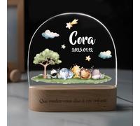 Personalised Night Light Gifts - Personalised Baby Gifts, Personalized Name Lamps Kids Girl Toddler, Acrylic Baby Night Light, Custom 7 Colors Night Lamp Gift Bedroom Decor for Kids Baby