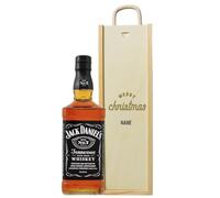 Personalised No. 7 Tennessee Whisky Merry XMas Gift Box