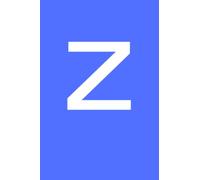 Personalised Notebook Letter Z - Available A-Z