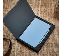 Personalised Notebook Pen Gift Set - Custom Name Journal Ballpoint Pen Luxury Writing Set for Him Her Graduation Office Company (Pastel Blue)