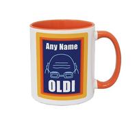 Personalised Oldi Mug - Funny Gift for Old Men and Old Women - Novelty Ceramic Coffee Mug, Joke Present for Dad, Him, Husband, Oldy Friend - Oldie Man Gift, 11oz