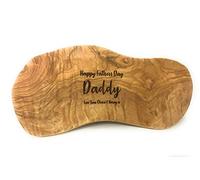 Personalised Olive Wood Dad/Daddy Chopping Board 5 Sizes - Perfect Father's Day Birthday Gift (35.00)