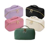 Personalised Open Flat Accessory Case Gift for Mum Sister Nanny Boutique Pouch with Name or Initials