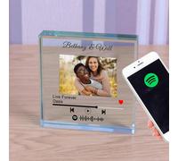 Personalised "Our Song" Glass Token