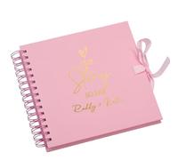 Personalised Our Story So Far Love Themed Multiple Colour Scrapbook Photo Album (Pink)