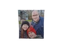 Personalised Own Photo/Text/Logo Lens Cleaning Cloth For Glasses, Spectacles, Phone Screen etc Any Occasion Gift