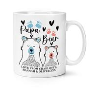 Personalised Papa Bear 10oz Mug Cup