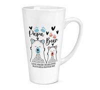 Personalised Papa Bear 17oz Large Latte Mug Cup