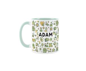 Personalised Paramedic Mug - Novelty First Responder Ambulance Paramedic Gifts - Tea/Coffee Mint Ceramic Cup Custom Present