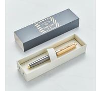 Personalised Parker IM Premium Pioneers Collection Arrow Gold Trim - Customised Luxury Gifts for Graduation Business Birthday (Rollerball Pen)