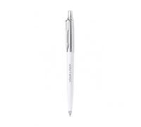 Personalised Parker Jotter Recycled Ballpoint Pen, Recycled Stainless Steel & Recycled ABS, Push Button, Black Ink, Eco-Friendly, Gift Box Included