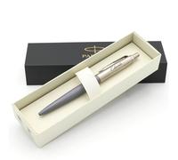 Personalised Parker Jotter XL Pen (Grey) + Gift Box ~ custom made present | laser engraved ballpoint pen customised with your text ~ unique gift for Birthday, Anniversary, Christmas, Father's day