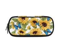 Personalised Pencil Case Customised Double-Faced with Picture Large Storage Students Stationery Pen Box Stationery Organizer for School Office Home Teen Boys Girls Kids
