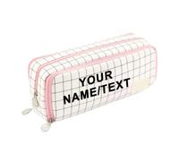 Personalised Pencil Case With Dual Compartment Design for School Use (A)