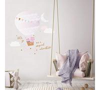 Personalised Peppa Pig Magical Adventure Wall Stickers - Officially Licensed Kids' Room Décor, Easy-to-Apply Wall Decals for Bedrooms, Playrooms & Nurseries