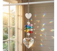 Personalised Pet Memorial Suncatcher Kit, Elegant Crystal Suncatcher Sympathy Gift, Bereavement Memorial Plaque for Dog & Cat Loss, Hanging Crystal Sun Catcher for Window, Versatile Memorial Display