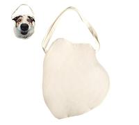 Personalised Pet Portrait Canvas Tote Bag, Custom Special-Shaped Shoulder Bag By Photo, Reusable Shopping Handbag, DIY Grocery Bag Shaped Like Your Picture Figure, Christmas Birthday Gifts